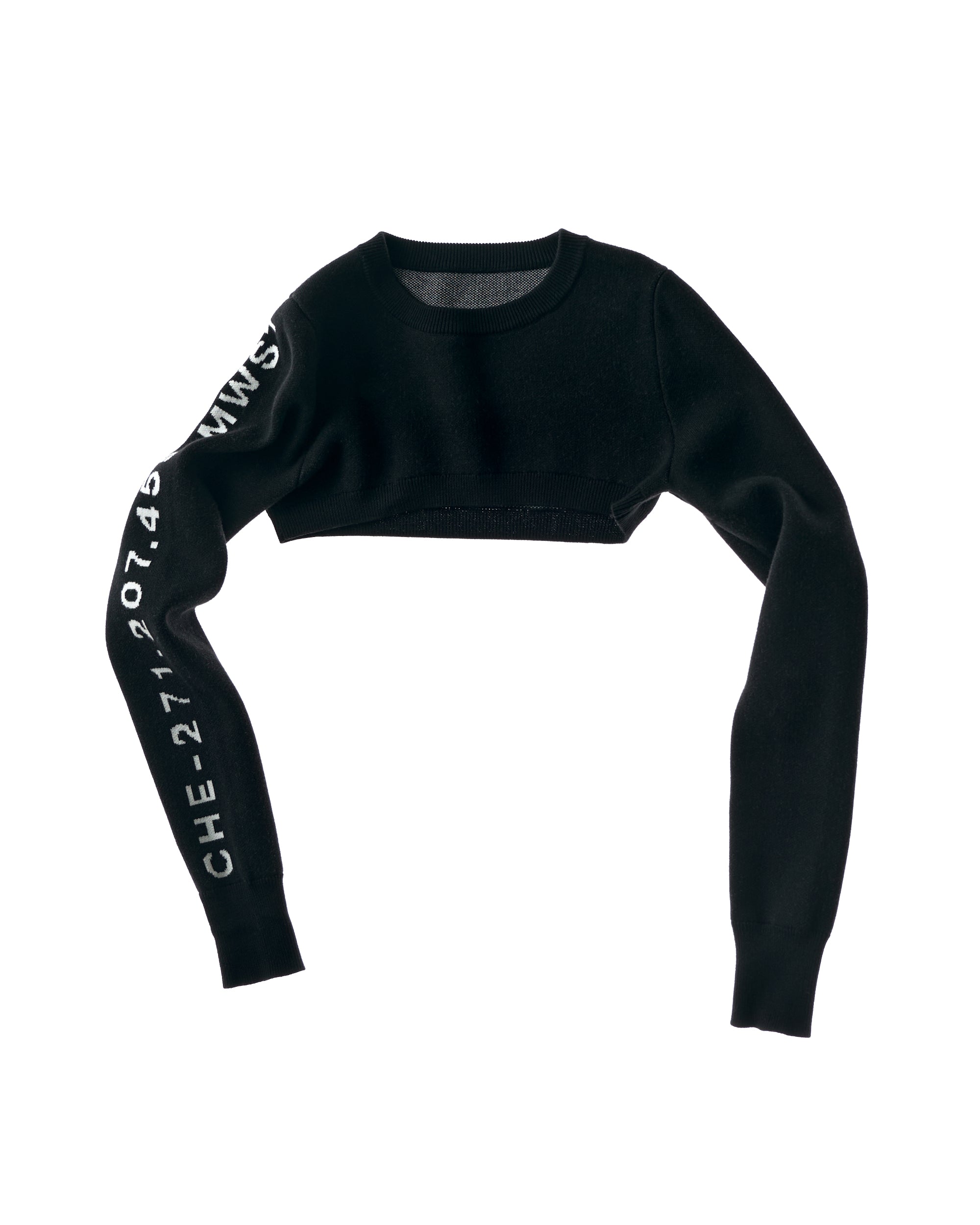 knit crewneck shrug