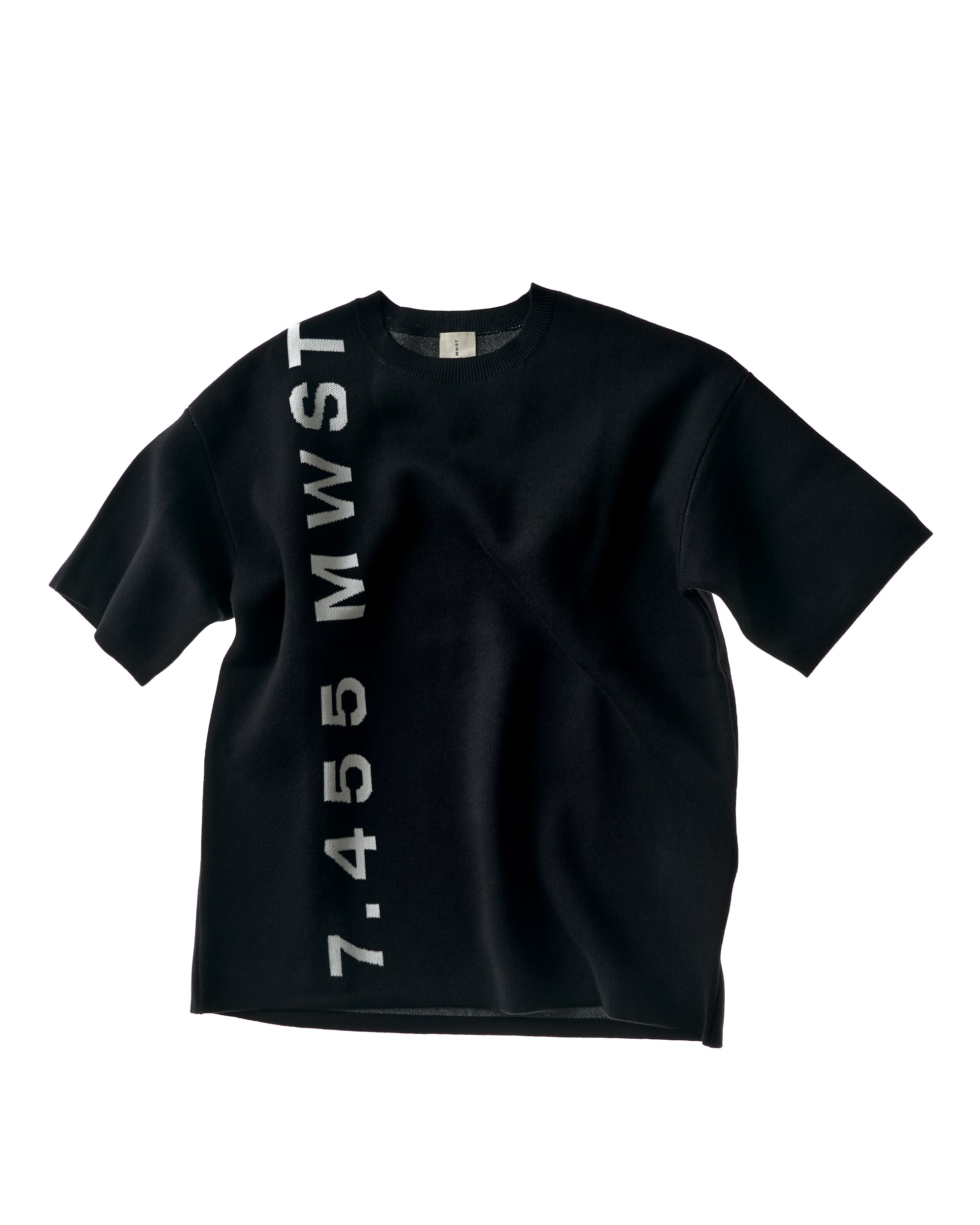 oversized knit T-shirt