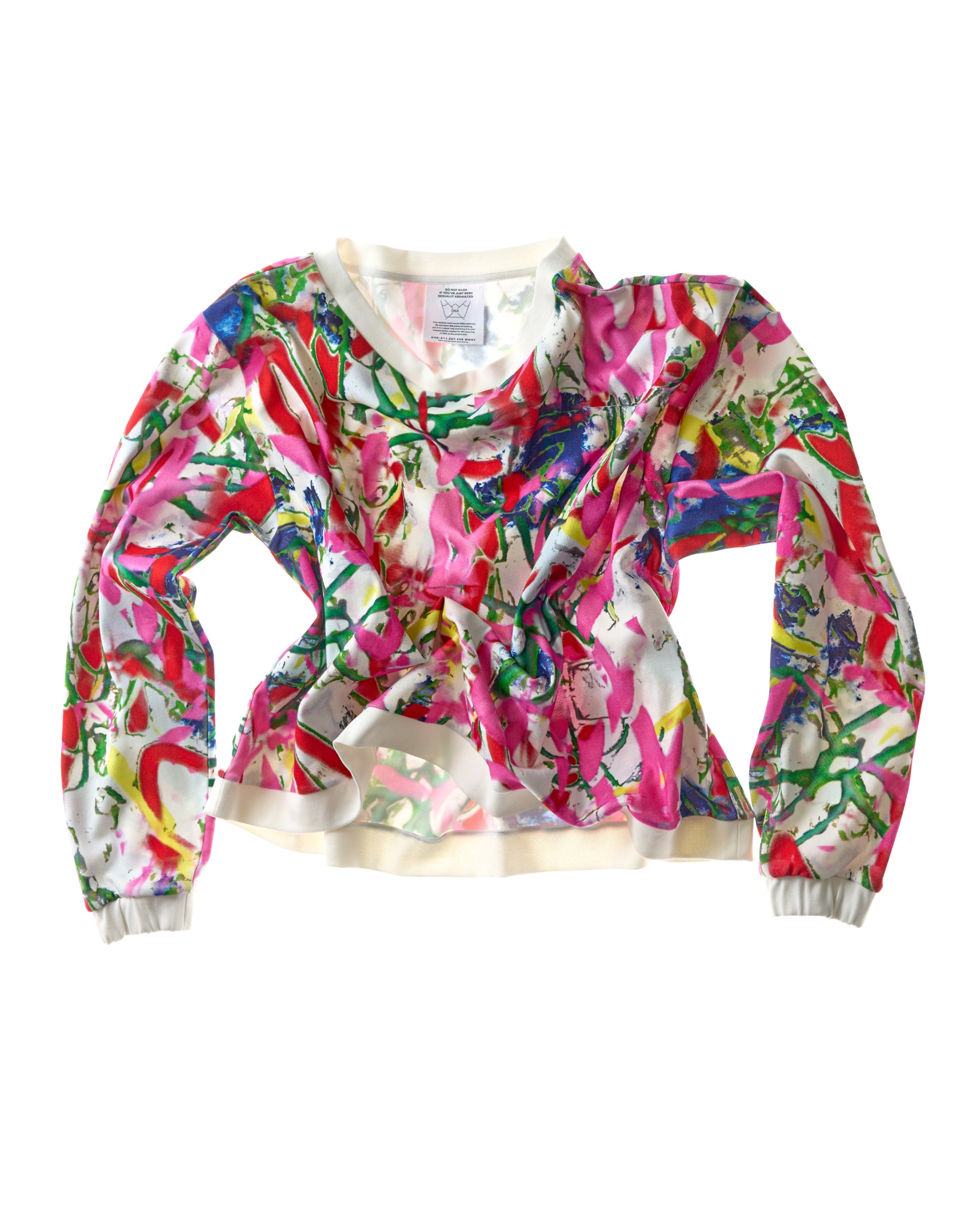 oversized rib jumper