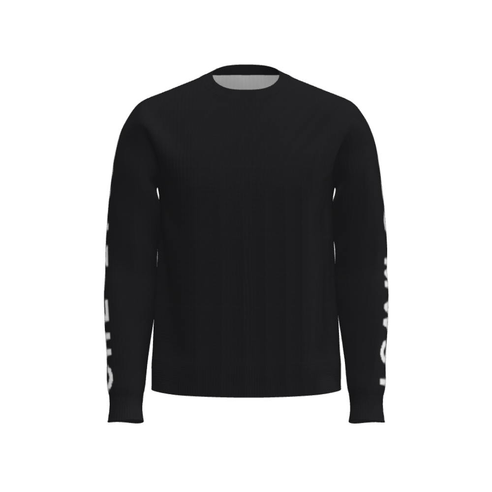 knit crewneck sweater