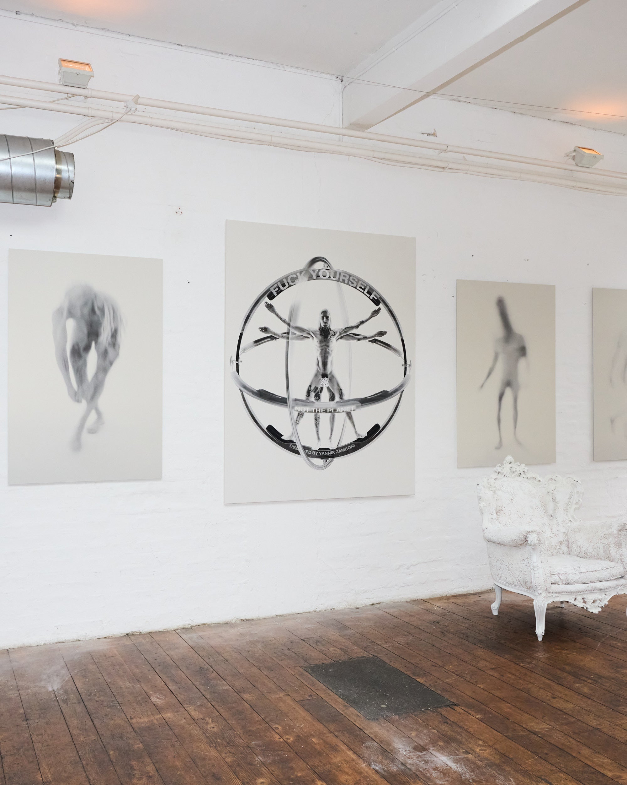 «VITRUVIAN GAY» original art print