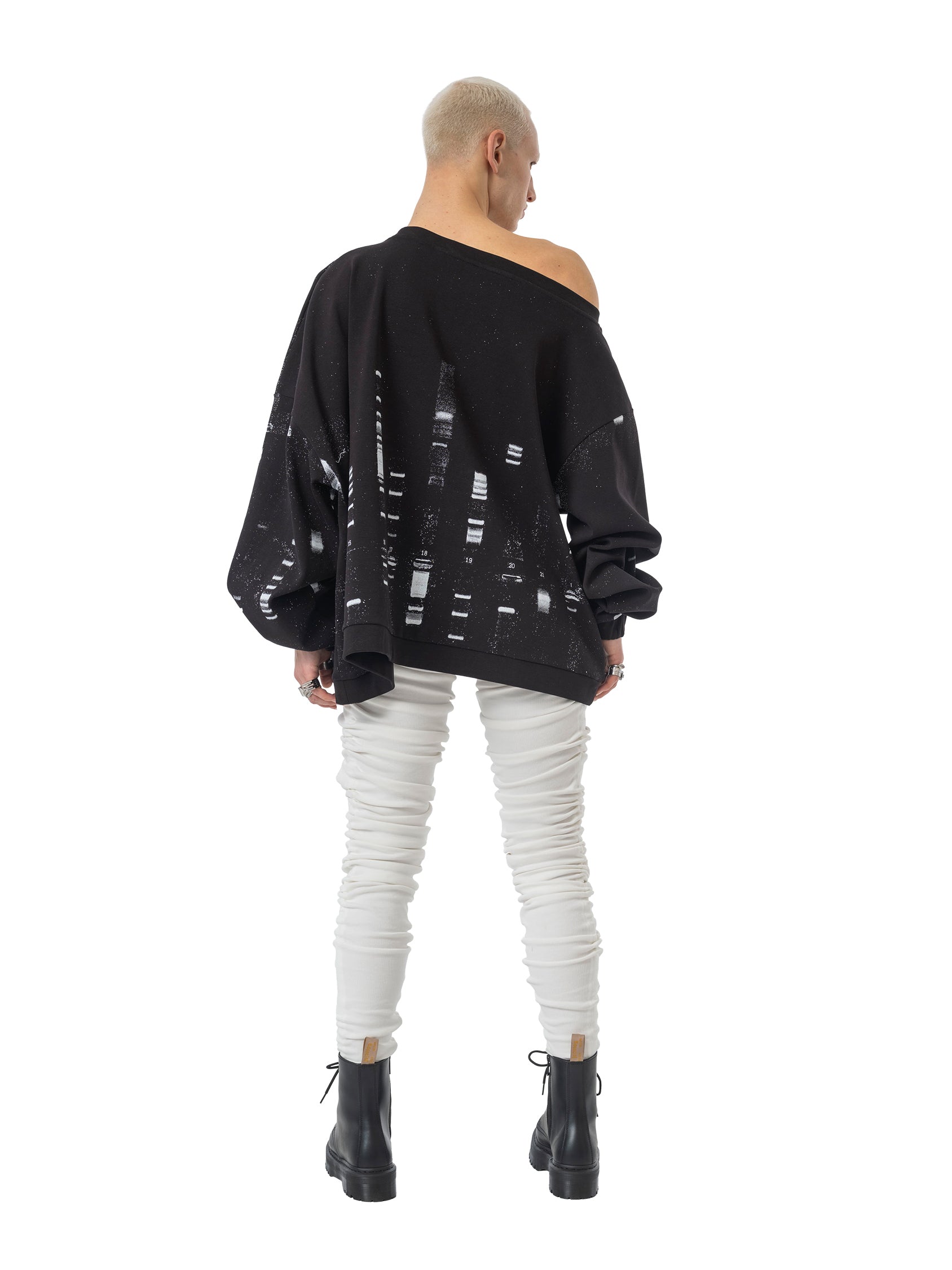 oversized rib jumper