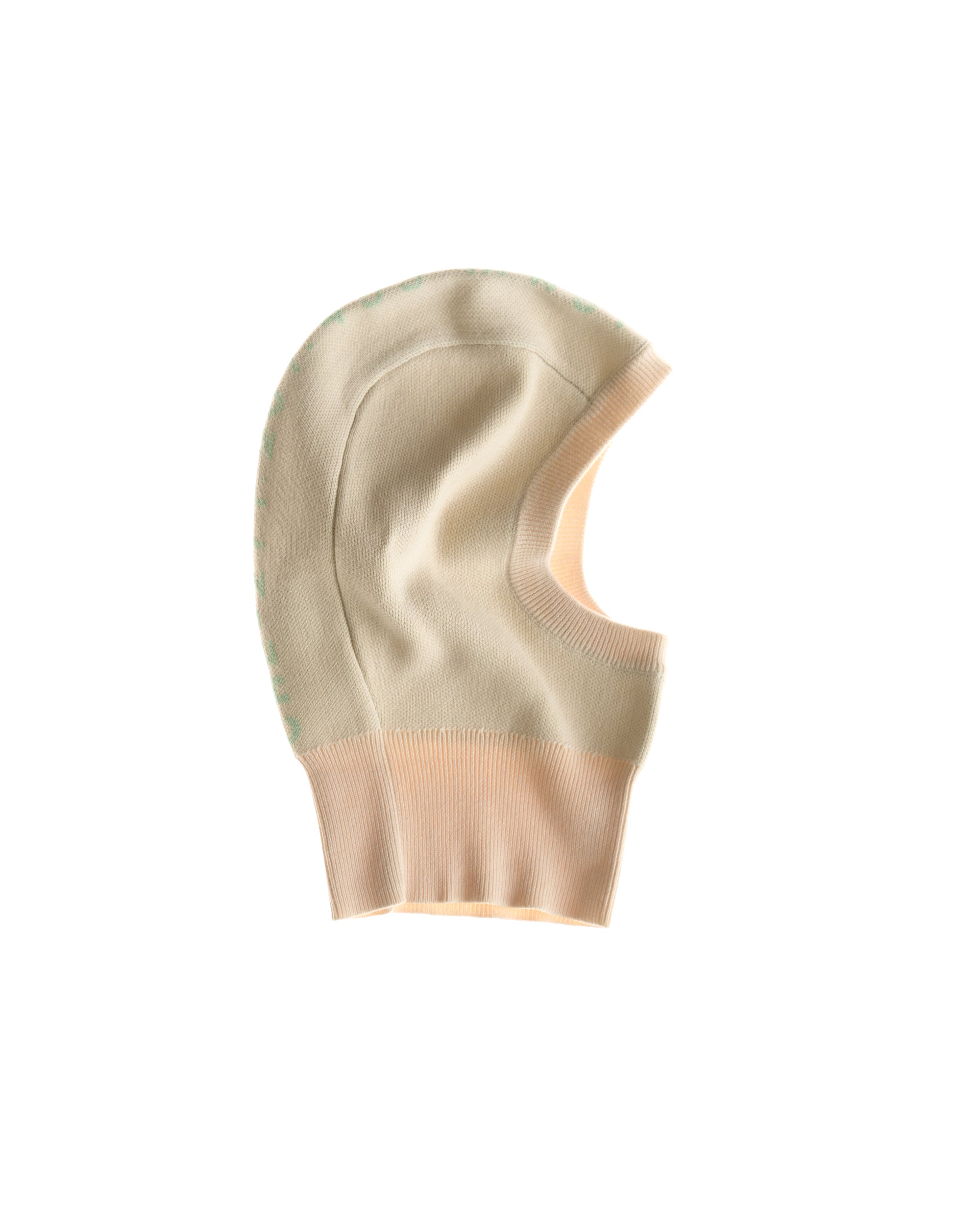 balaclava signature - beige/mint