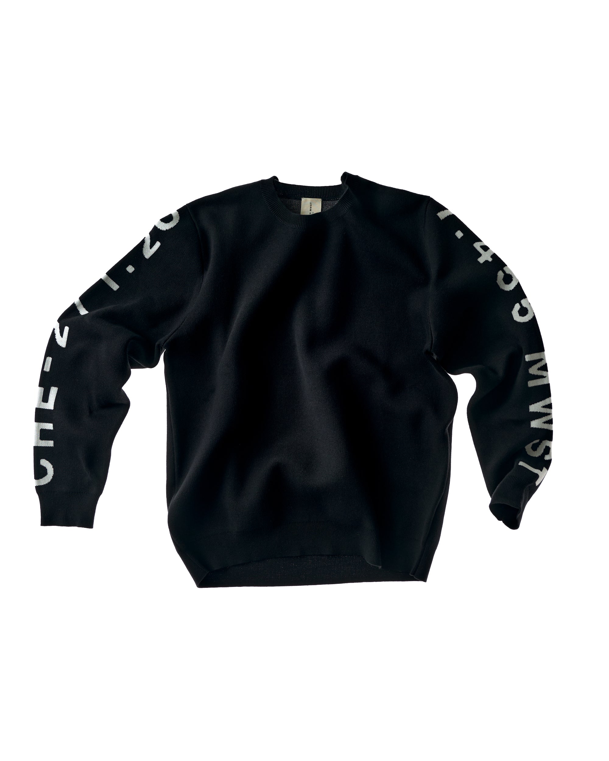 knit crewneck sweater