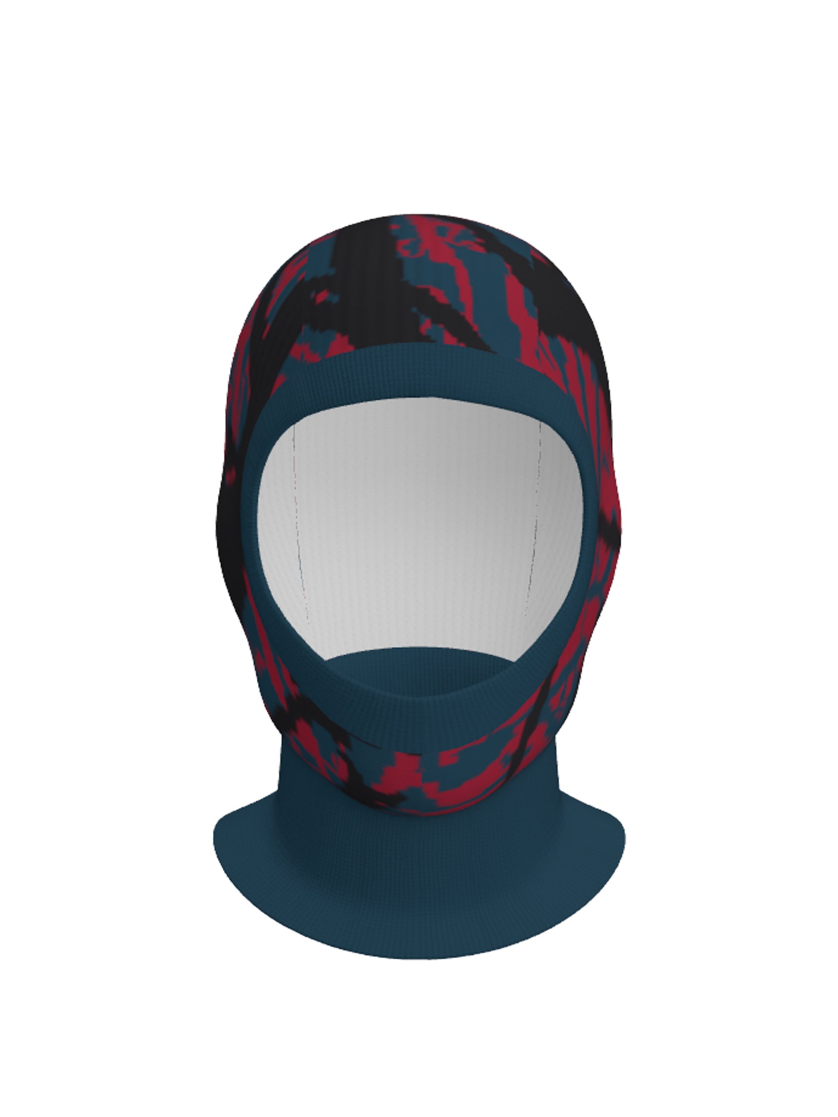 balaclava abstract navy/fire