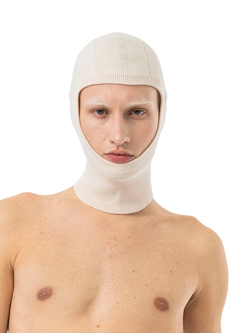 balaclava signature - beige/mint